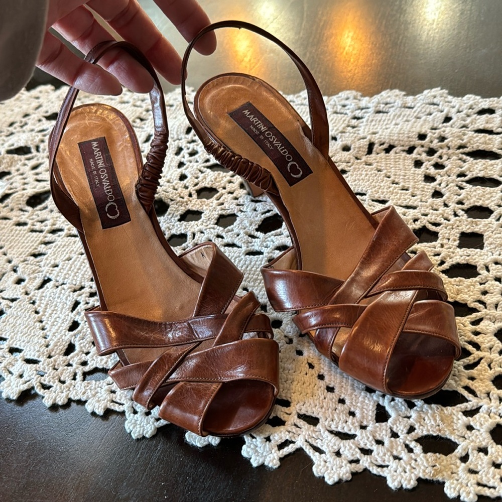 Martini Osvaldo Vintage Slingback Shoes